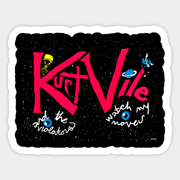 Kurt Vile Sticker by forseth1359